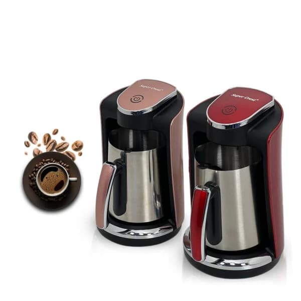 Turkish Coffee Maker Steel, Super Crest Type, 250 ml Capacity