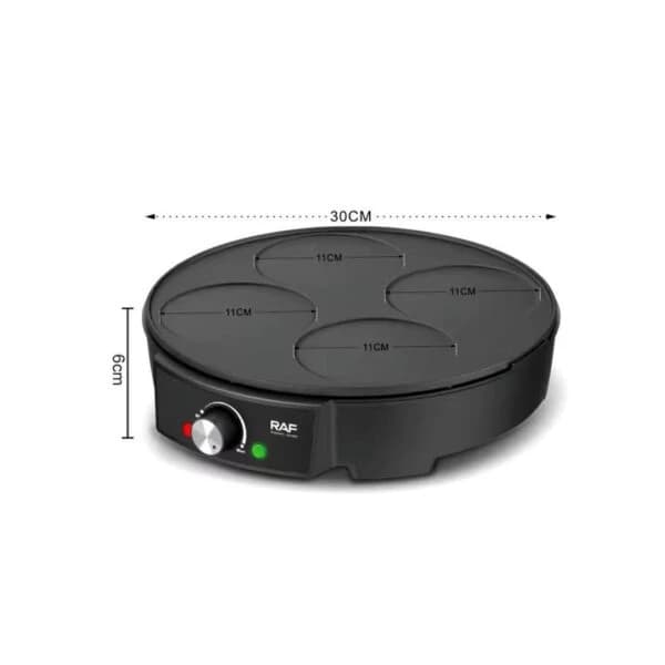 RAF Pancake Maker, 1200 Watts