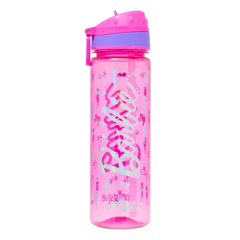 Smiggle | زجاجة شرب بلاستيكية باربي، 650 مل