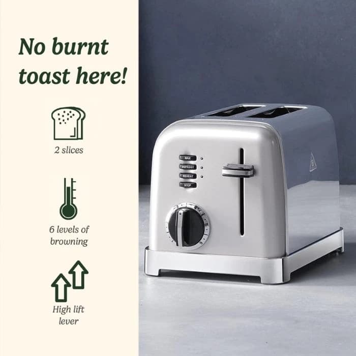 CUISINART 2 Slice Toaster 900 Watt | CPT160SU