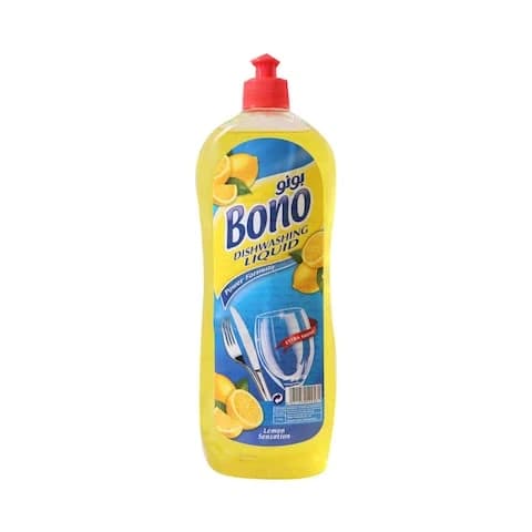 Bono Dishwashing Liquid Lemon Sensation 800Ml