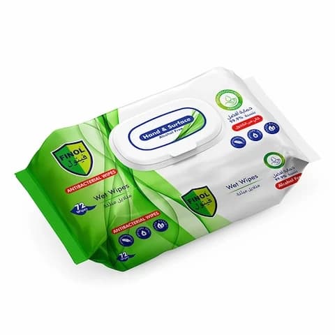 Finol Antibacterial Wet Wipes 72 Ply