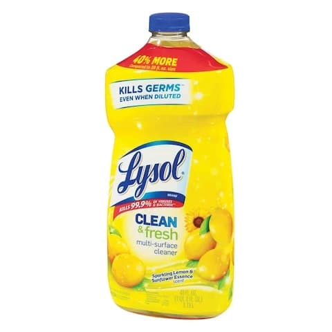 Lysol Cleaner Multi Surface Lemon 1.18 Liter