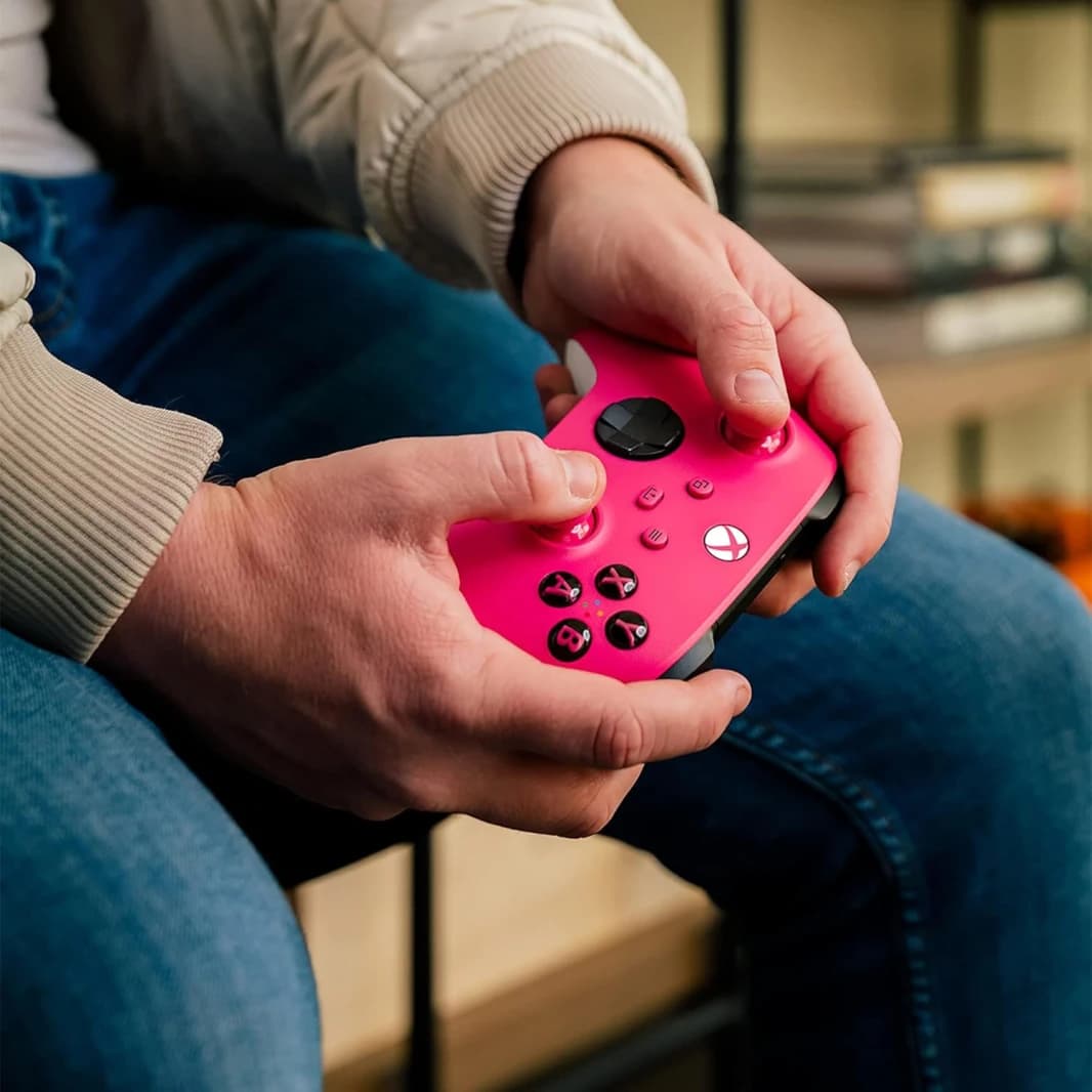Xbox – Gaming Controllers – 1914 Wireless Controller for Xbox – Deep Pink