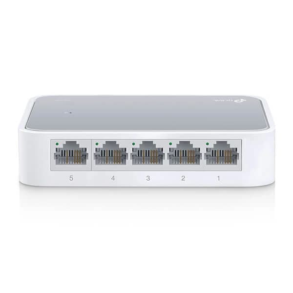 TP-Link SF1005D 5-Port 10/100Mbps Desktop Switch – Reliable & Fast