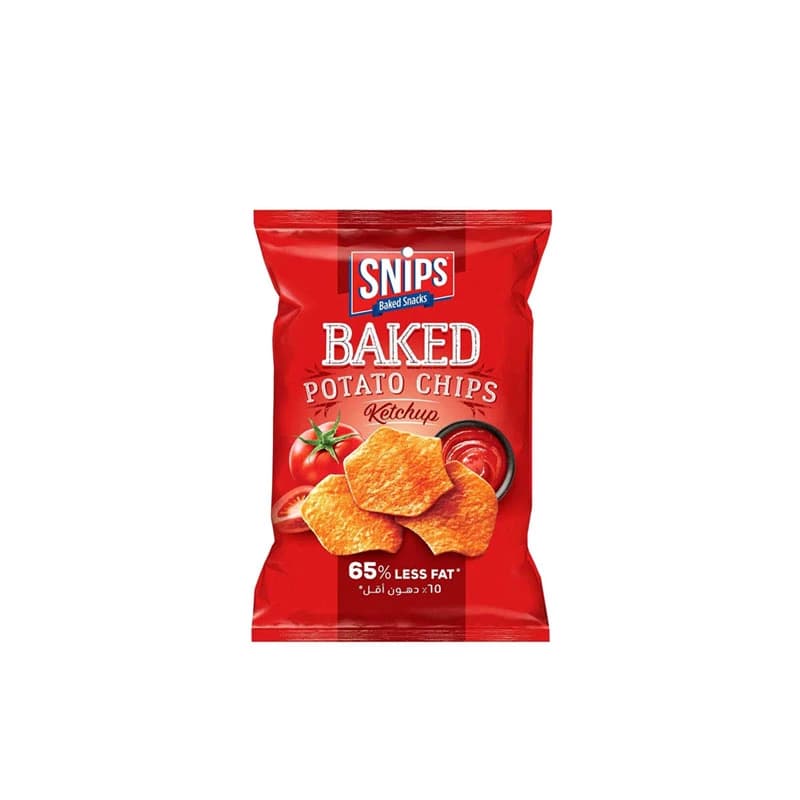 Snips Baked Potato Chips Ketchup 35g
