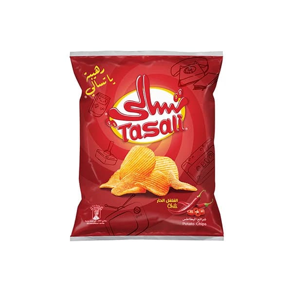 Tasali Chili Potato Chips 25g