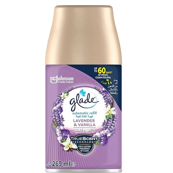 Glade Automatic Spray Refill - Vanilla Lavender 269ml