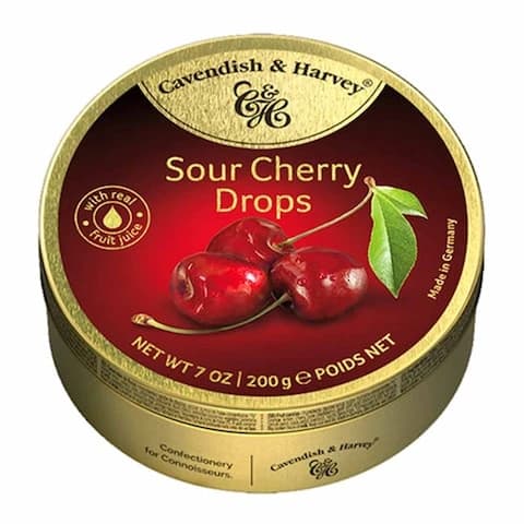 Cavendish & Harvey Cherry Drops 200g