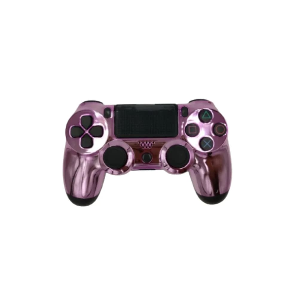 Wireless BT Gamepad for PS4 Controller Chrome