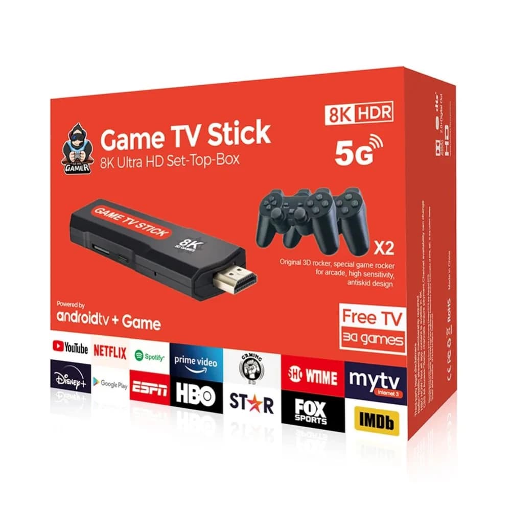 Wireless 2.4G Game Console with Quad-Core