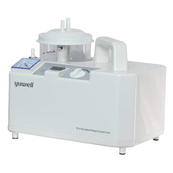 Portable Suction Pump | Portable Phlegm Suction Unit | Yuwell | 7E-A