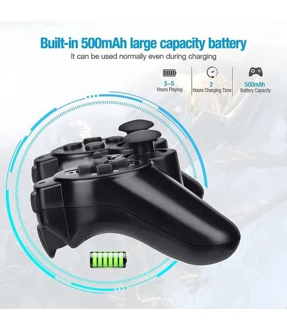 Wireless Controller for PlayStation 3 Black