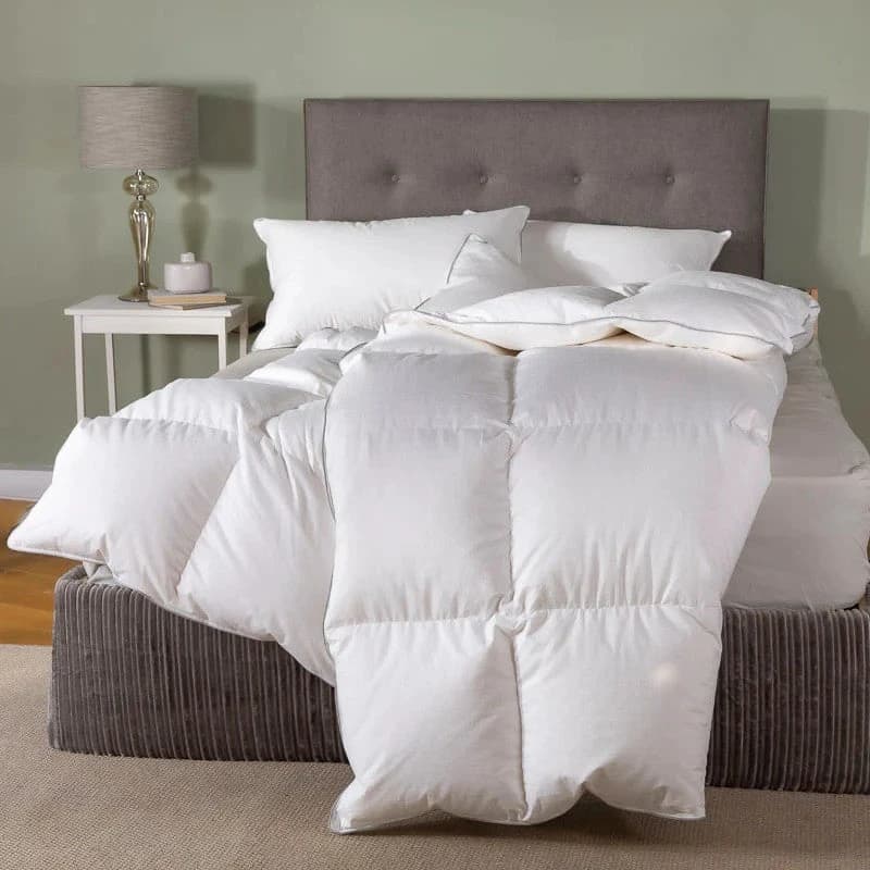 Natural Feather King Comforter