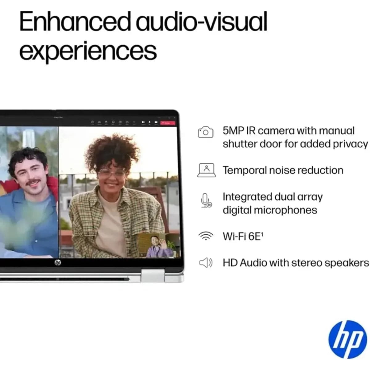 لابتوب HP OmniBook 5 Flip i7 بشاشة لمس 2K