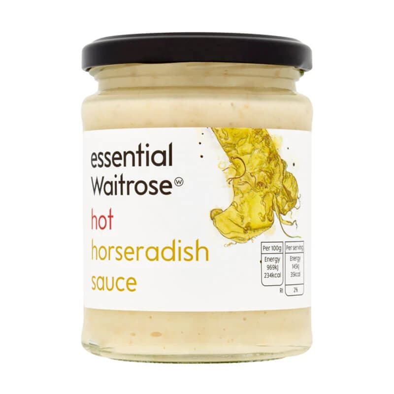 Waitrose Hot Horseradish Sauce 285g