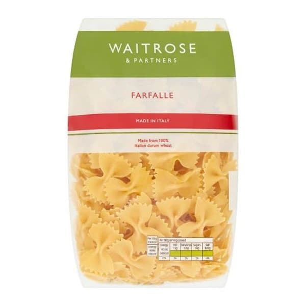 Waitrose Farfalle Pasta 500g