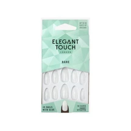 Elegant Touch Bare Short Stiletto Nails