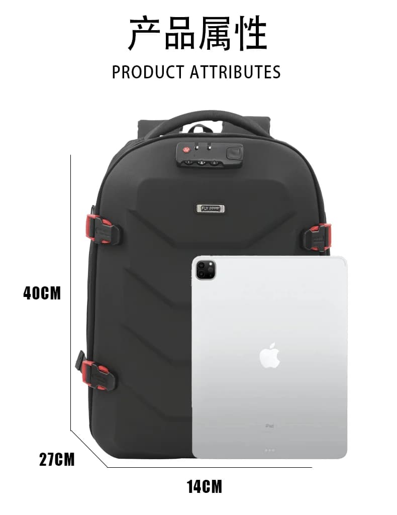 Smart Waterproof Backpack with Lock