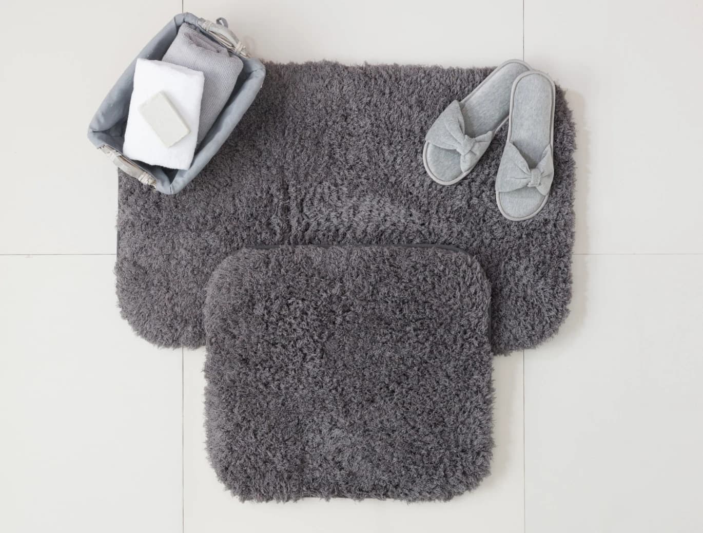 Sheep Bath Mat Set | Plush Dual-Texture Bathroom Rug | Madame Coco