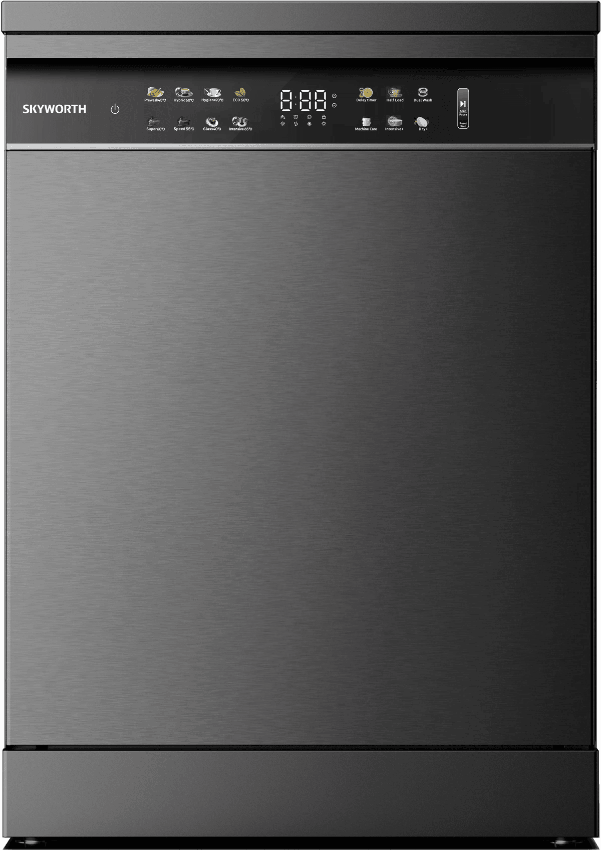 Skyworth Dishwasher 9 Programs A+++ Grey with Touch Control