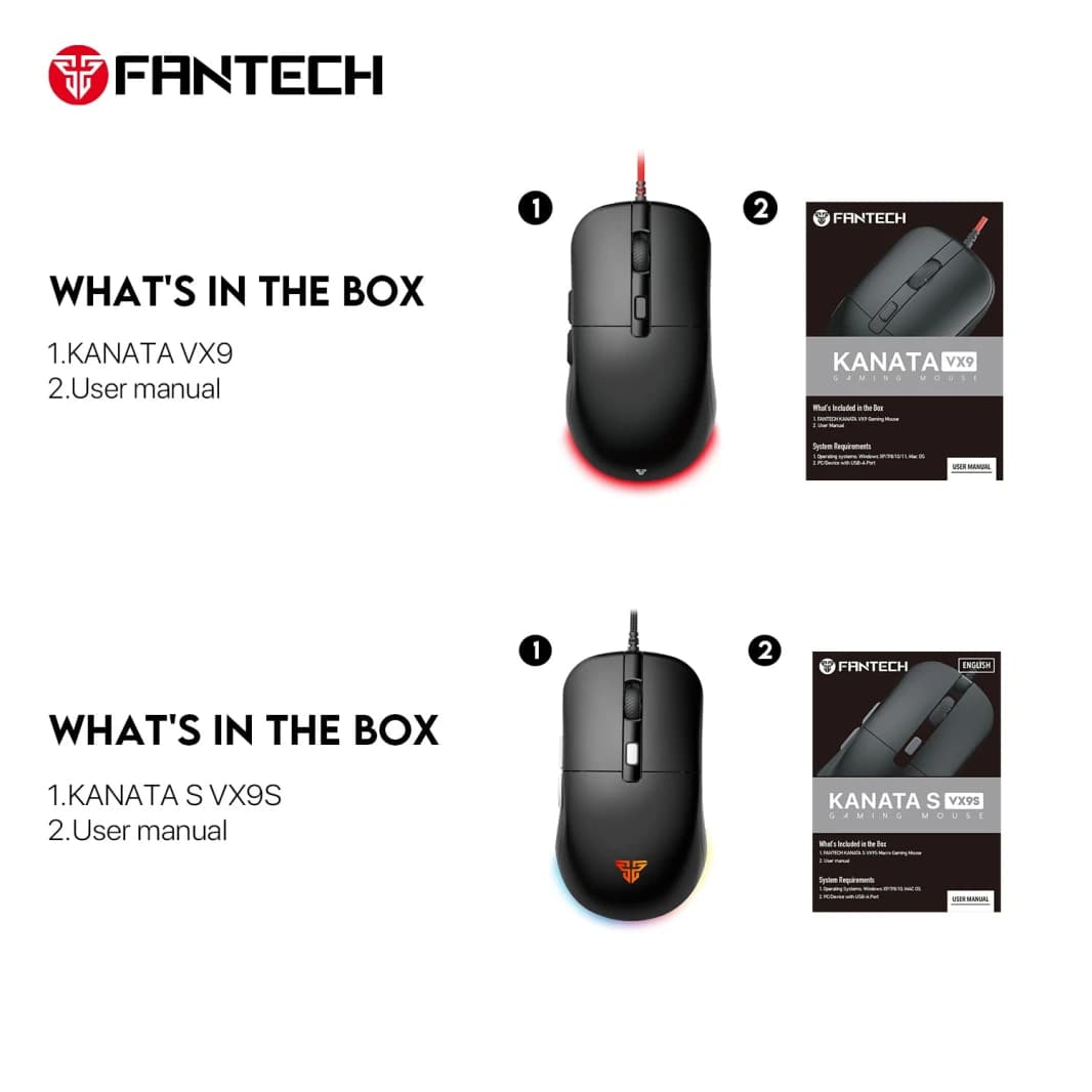 Fantech Kanata Vx9 Gaming Mouse