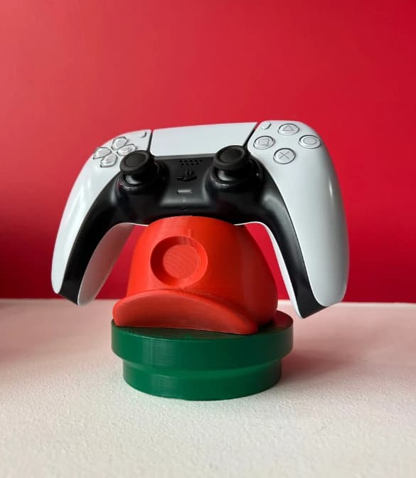 حامل وحدة تحكم PS5 DualSense (إصدار ماريو)