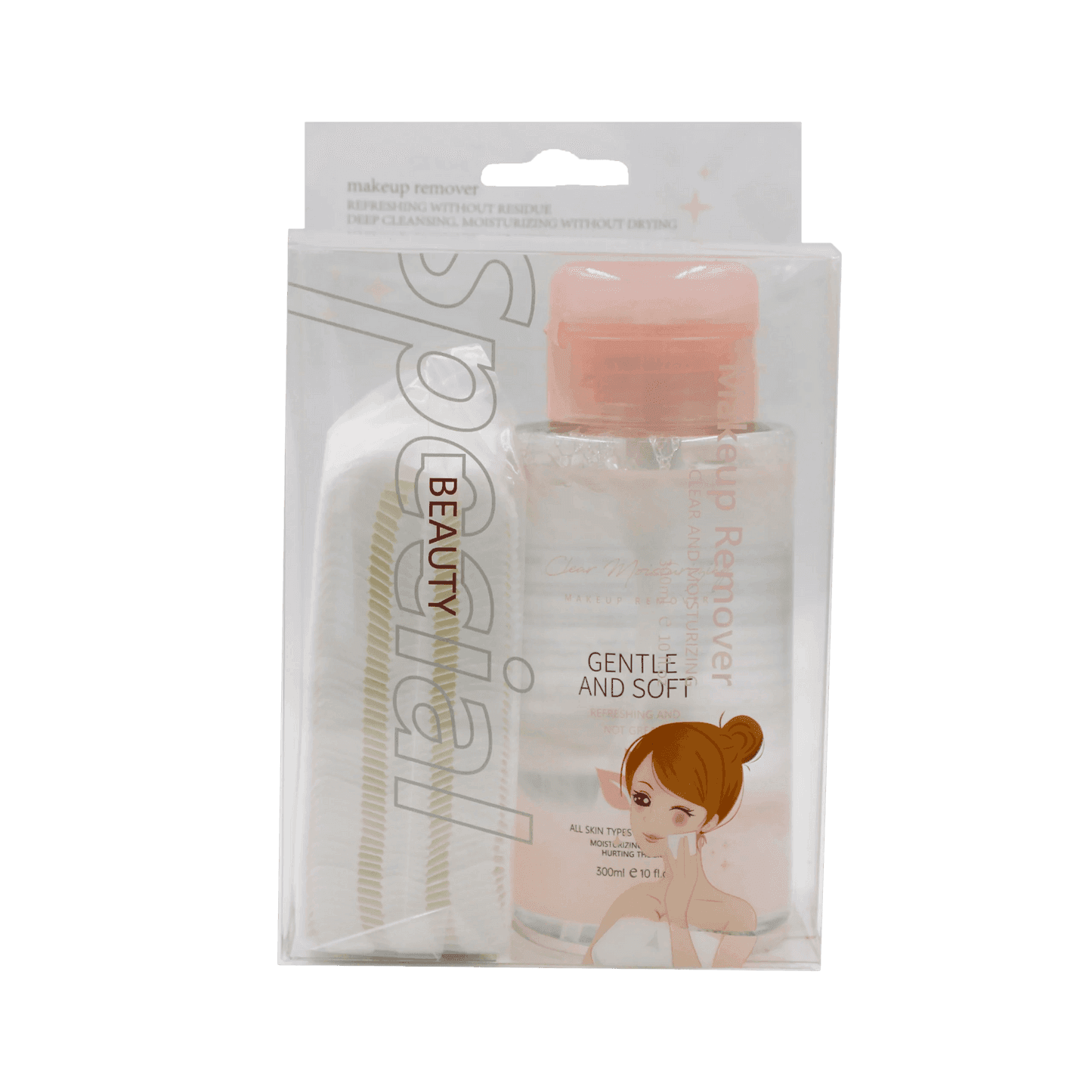 Makeup Remover with Cotton