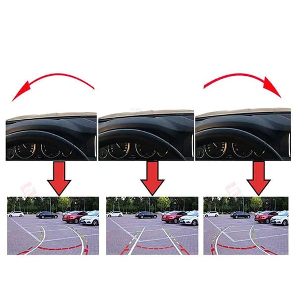 180-Degree Rotating Reverse Camera