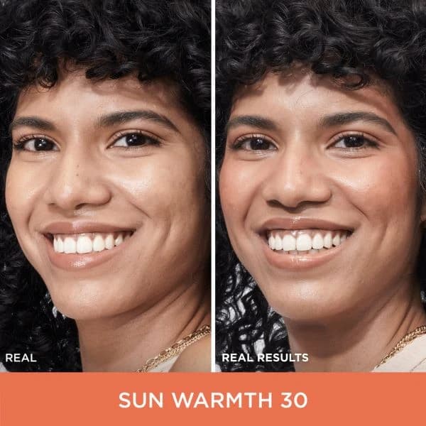 Glow With Confidence Sun Cream Blush + Bronzer In 95% Solid Serum