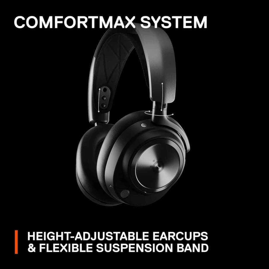 SteelSeries Arctis Nova Pro Wireless Gaming Headset, Infinity Power System