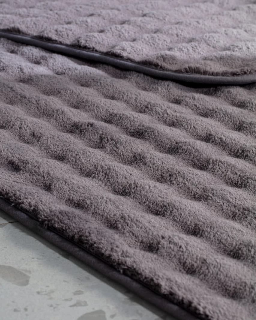 Reflet Bubble 2-Piece Bath Mat Set