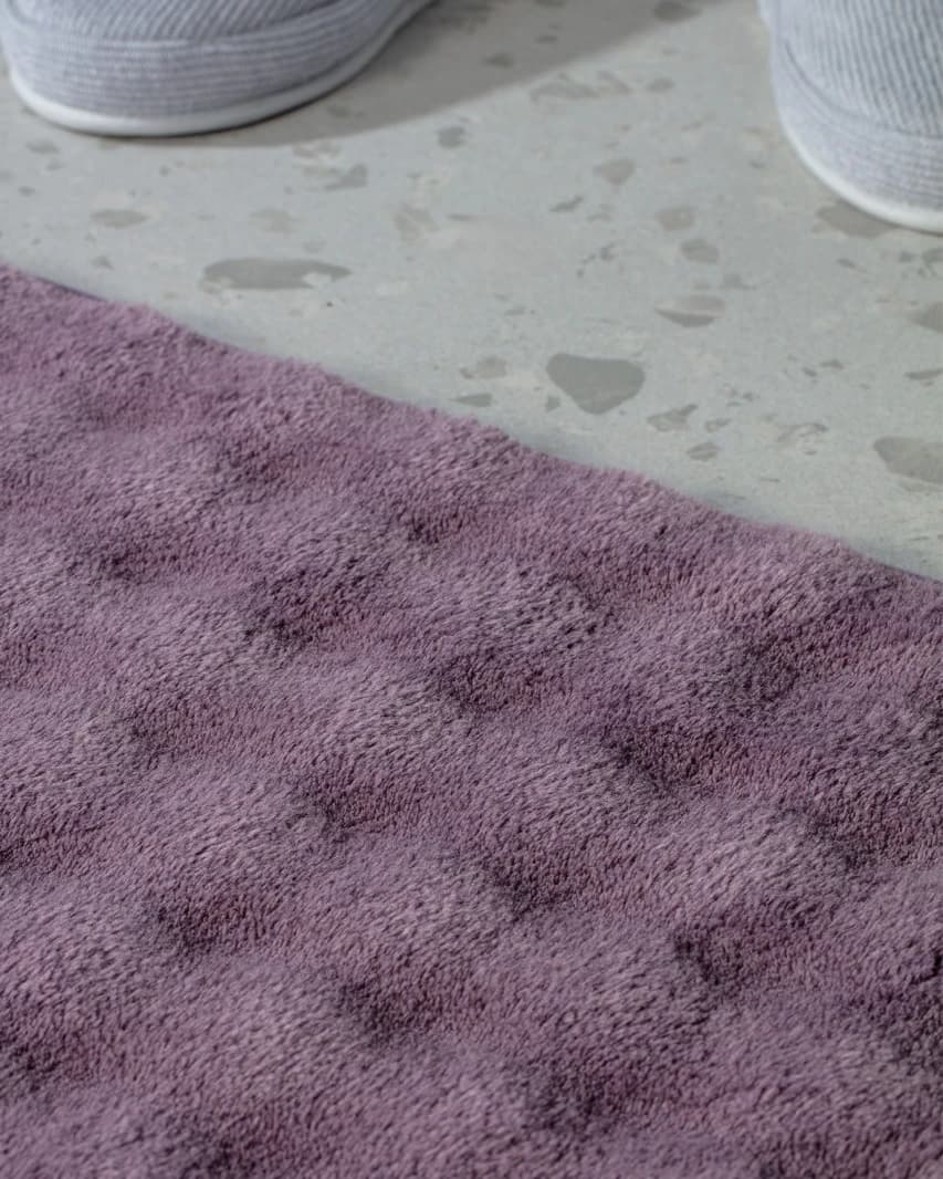 Reflet Bubble 2-Piece Bath Mat Set