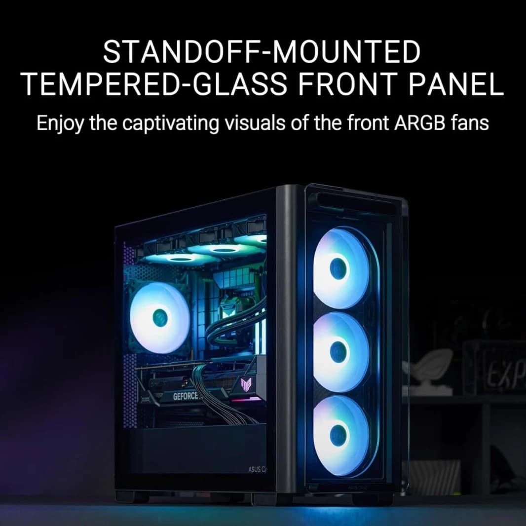 Asus A23 Plus Computer Case with ARGB Fans