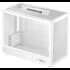 Deepcool Ch160 Plus Micro ATX Computer Case, White