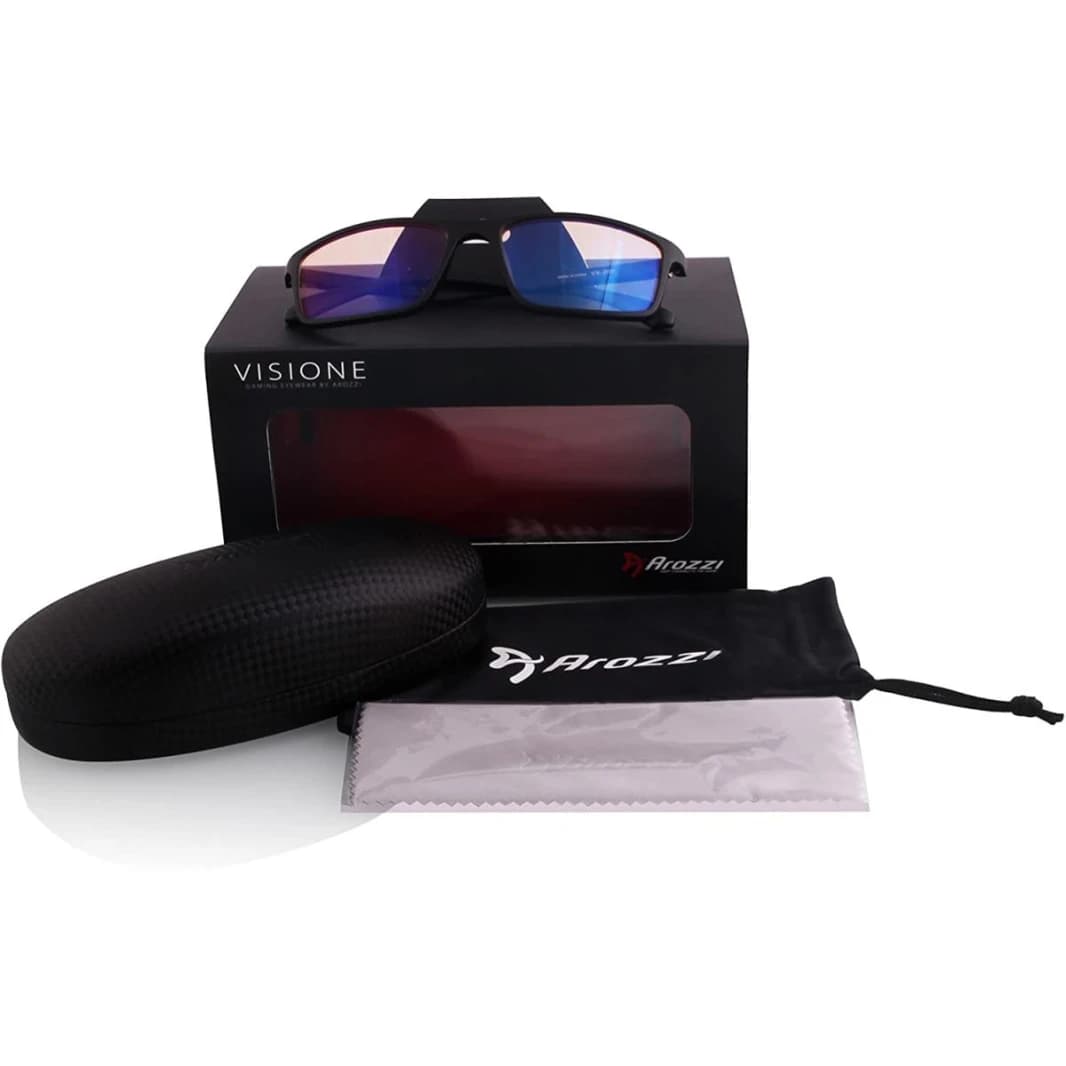 Arozzi Visione VX 200 Computer Gaming Glasses Black