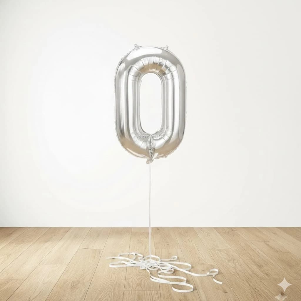 40-Inch Helium Number Balloons