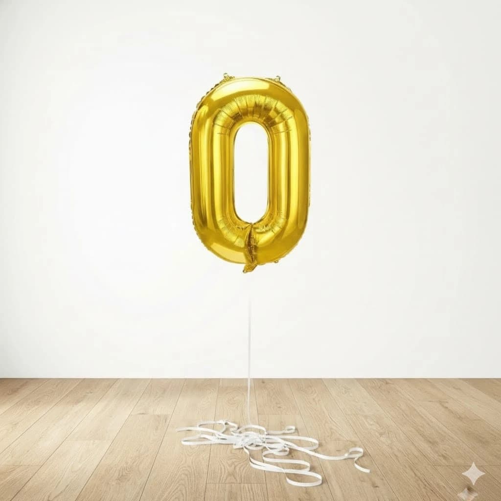 40-Inch Helium Number Balloons
