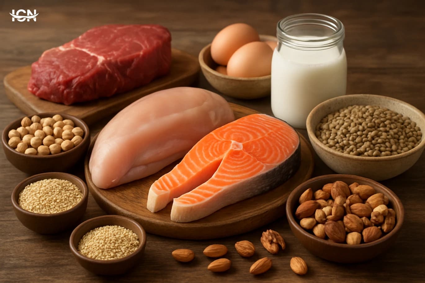 Where Protein Comes From in Food