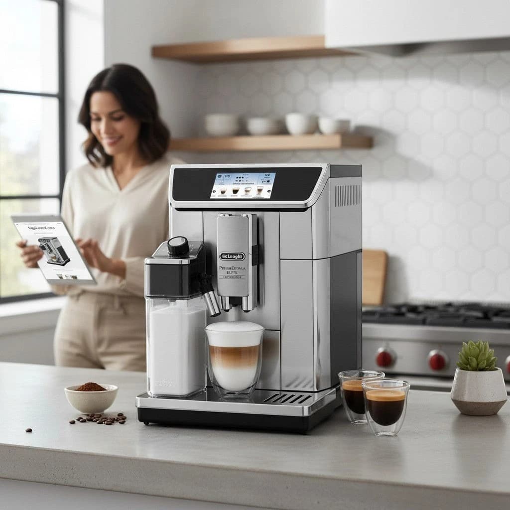 DeLonghi PrimaDonna Elite Experience Automatic Coffee Machine