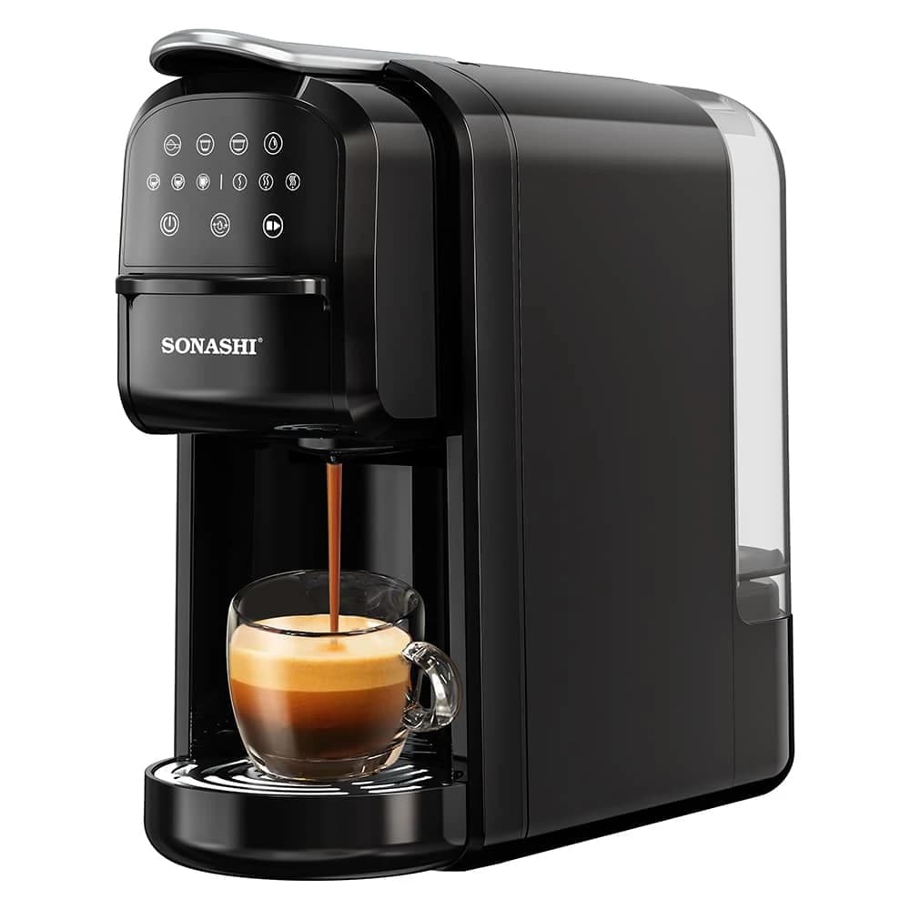 Sonashi 3-in-1 Capsule Coffee Machine Full Touch
