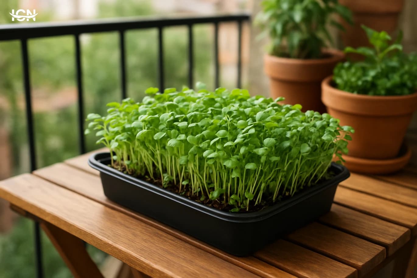 Balcony Microgreens for Weekly Fresh Harvests