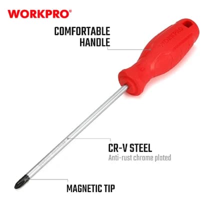 WorkPro PH2 150mm Screwdriver (WP221010)