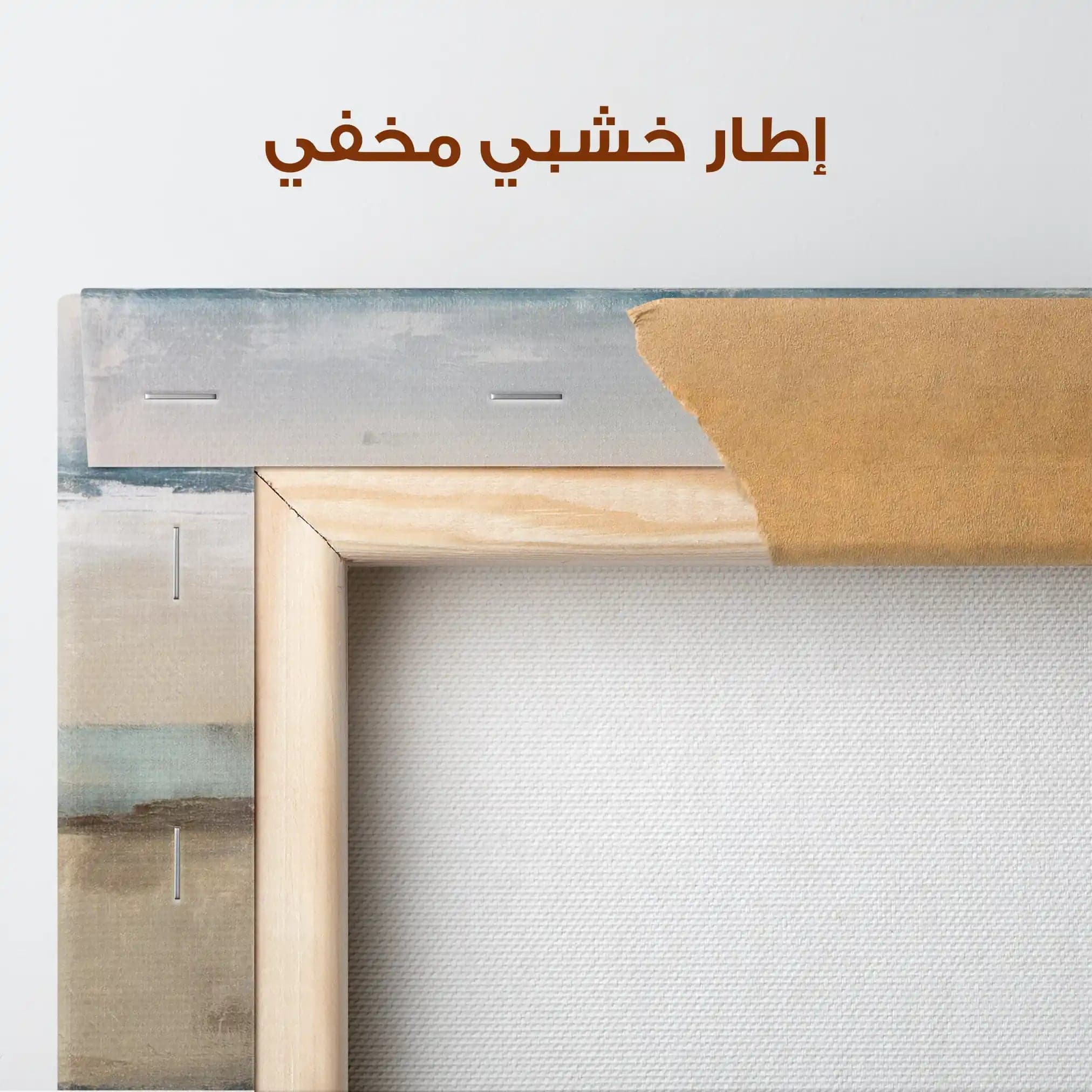 لوحة قماشية تجريدية 764