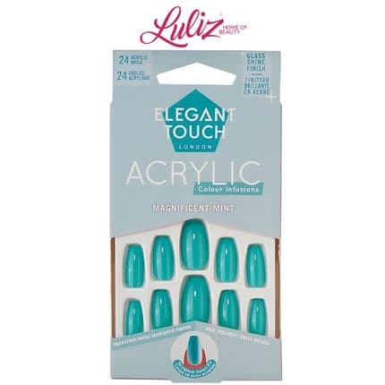 Elegant Touch - Acrylic Magnificent Mint