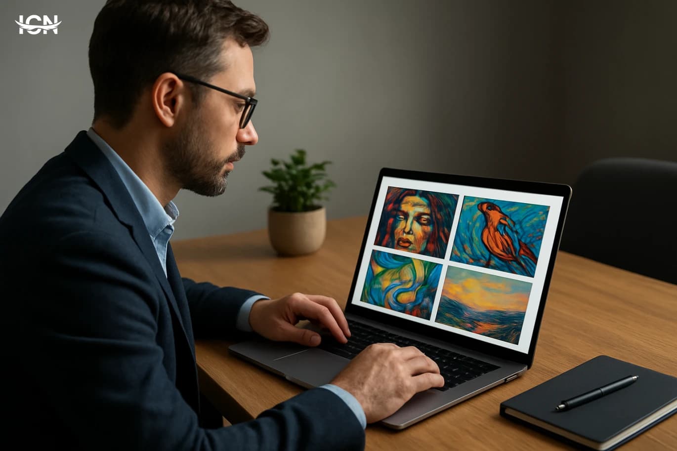 Designing Trust in AI Art Portfolios