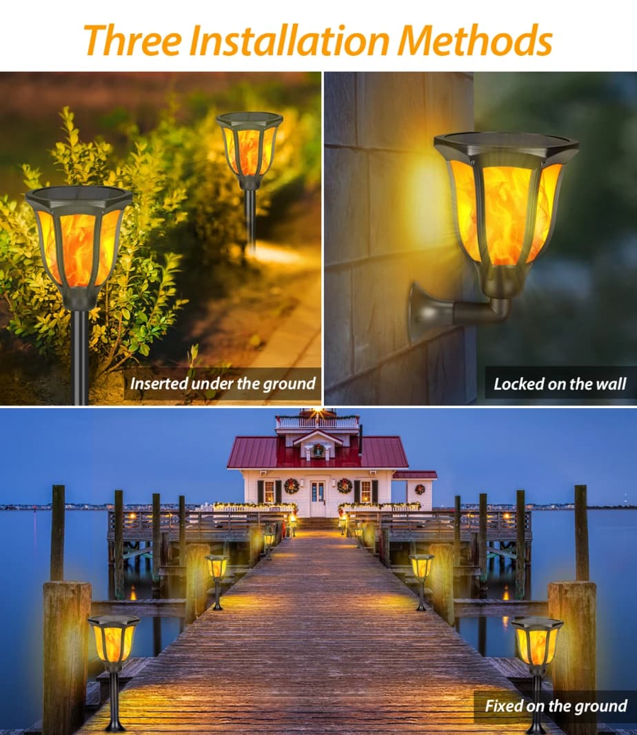 Solar Powered Garden Lighting