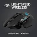 Logitech G502 Lightspeed Wireless Gaming Mouse with HERO 25K Sensor