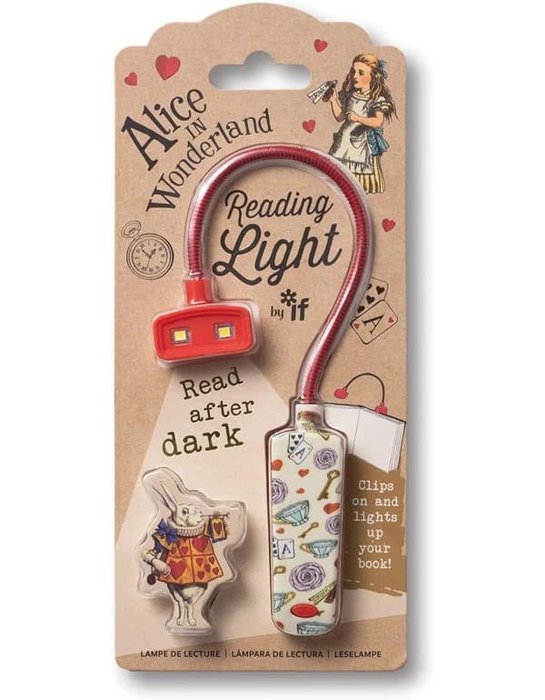 Book Lover's Reading Light - Alice