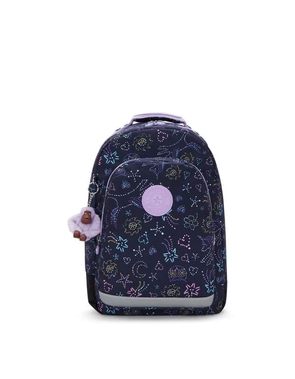 Kipling Classroom Unicorn Star Backpack